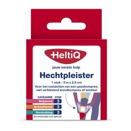 Heltiq Heltiq Hechtpleister 2.5cmx5m Heltiq