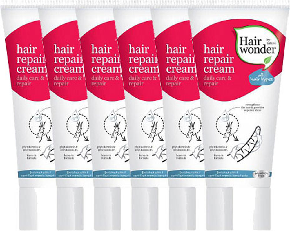 Hennaplus Hairwonder Hair Repair Cream Voordeelverpakking 6x150ml