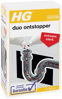 HG Duo Ontstopper 2x500ml