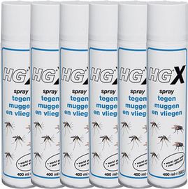 HG HGX Muggen Vliegenspray Voordeelverpakking HGX Muggen Vliegenspray