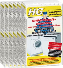 HG HG Onderhoudsmonteur Voordeelverpakking HG Onderhoudsmonteur Voor (Vaat)Wasmachines