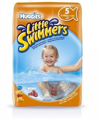 Huggies Little Swimmers Zwemluiers 5-6 11-Luiers 11st