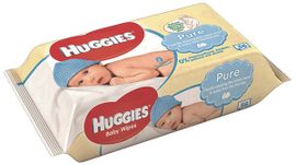 Huggies Huggies Billendoekjes Babydoekjes Pure - 56 Stuks