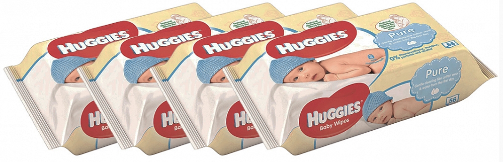 Huggies Billendoekjes Babydoekjes Pure - 224 Stuks voordeelverpakking Huggies Billendoekjes Babydoekjes Pure - 224 Stuks voordeelverpakking