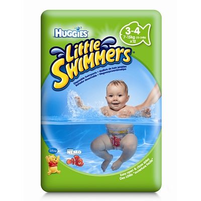 Huggies Little Swimmers Zwemluiers 3-4 12-Luiers 12st