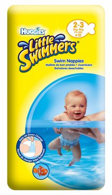 Huggies Little Swimmers Zwemluiers 2-3 12-Luiers 12st