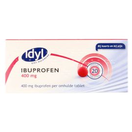 Idyl Huismerk Idyl Ibuprofen Suikervrij 400 mg