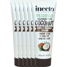 Inecto Inecto Naturals Coconut Bad En Shower Cream Voordeelverpakking Inecto Naturals Coconut Bath & Shower Cream
