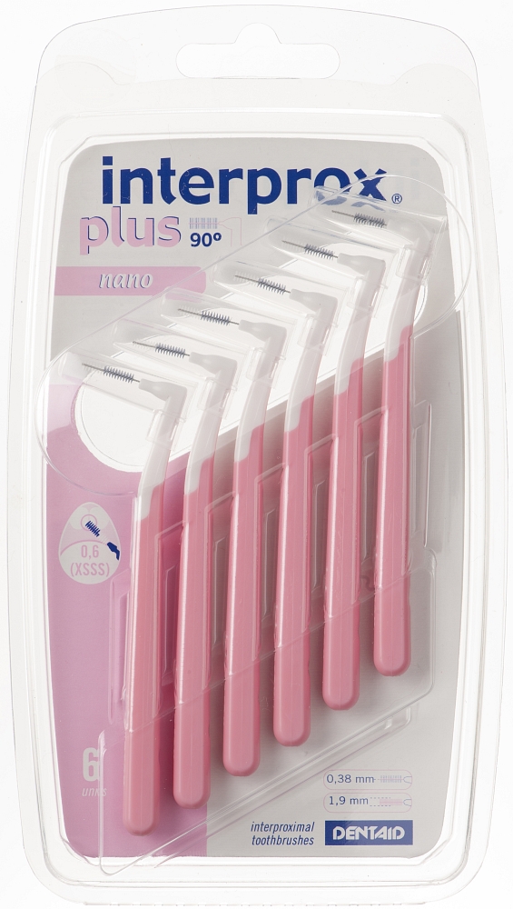 Interprox Plus Ragers Nano 19mm 6st Interprox Plus Ragers Nano 19mm 6st