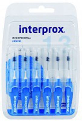 Interprox Ragers Conical 1,3 Mm Blauw 6st