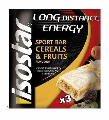 Isostar Reep Long Energy Sportvoeding 3x40gram