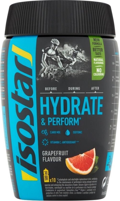 Isostar Hydrate And Perform Poeder Sportdrank Fresh