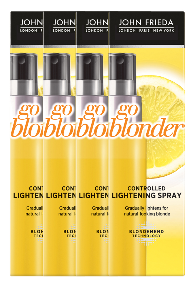 John Frieda Sheer Blonde Go Blonder Controlled Lightening Spray Voordeelverpakking 4x100ml