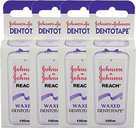 Johnson and Johnson Johnson and Johnson Flosdraad Dental Reach Tape Waxed Voordeelverpakking Johnson and Johnson Flosdraad Dental Reach Tape Waxed