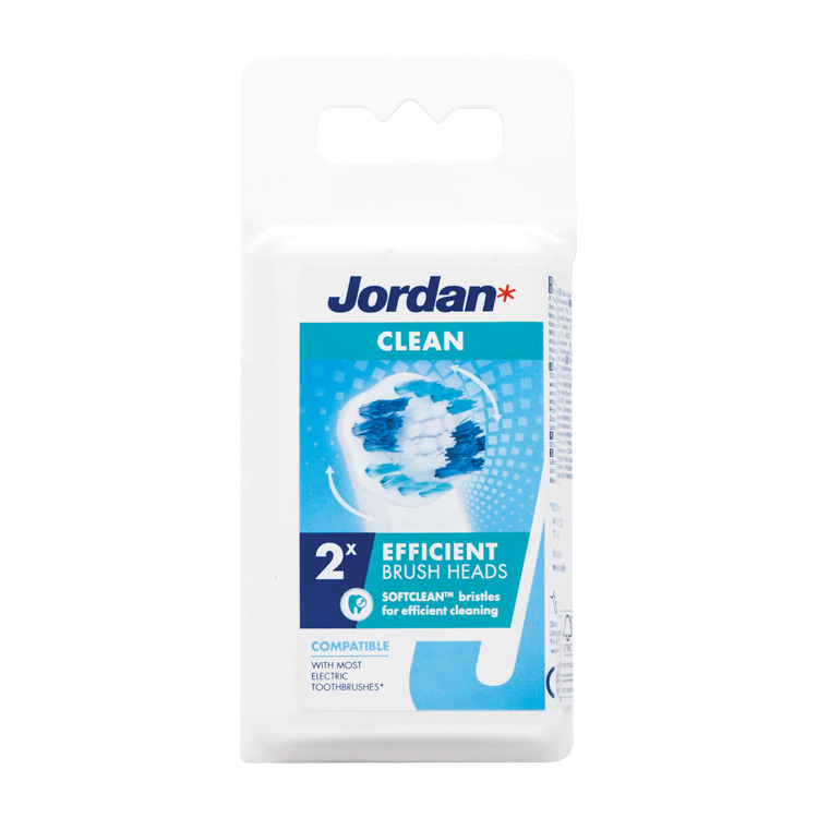 Jordan Opzetborstels Clean 2-pack 2stuks