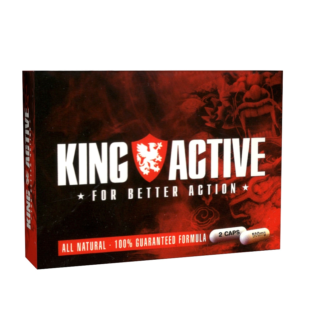 King Active Libidopil 100 % Natuurlijke Kruiden 2caps