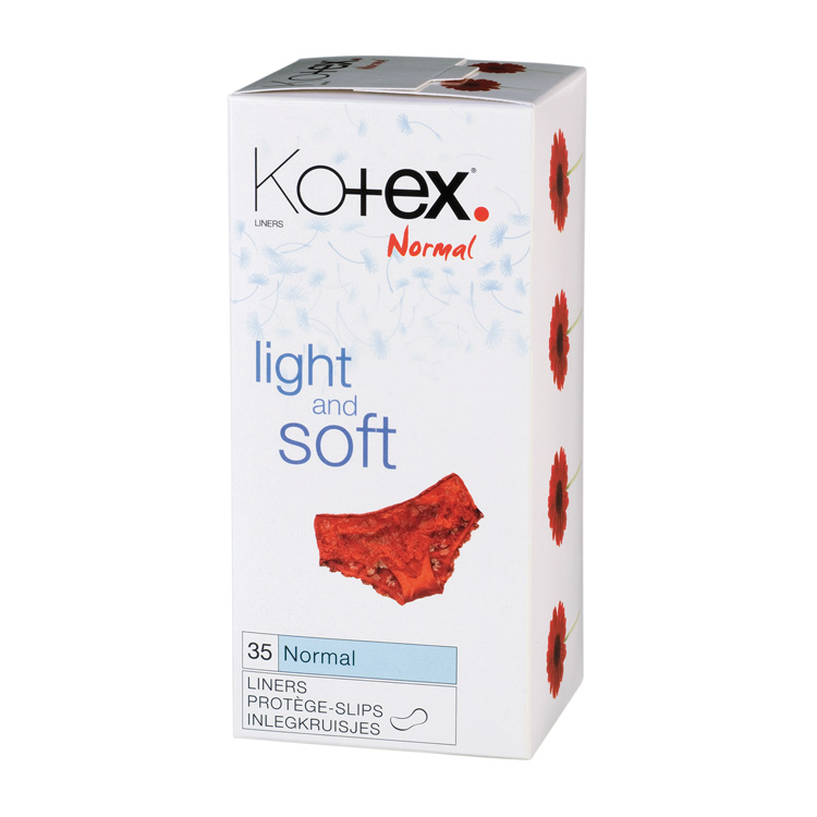Kotex Inlegkruisjes Normal 35stuks Kotex Inlegkruisjes Normal 35stuks