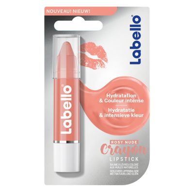 Labello Crayon Lipstick Rosy Nude 3gram