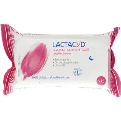 Lactacyd Tissues Gevoelige Huid 15st