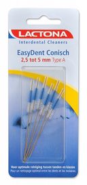 Lactona Lactona Easydent Ragers - Interdentale Borstels Conisch Type A 2,5-5mm
