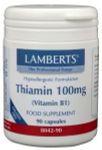Lamberts Vitamine B1 100mg 8042 Capsules 90caps thumb