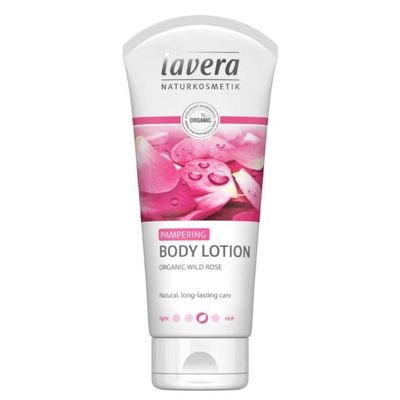 Lavera Bodylotion pampering wild rose 200
