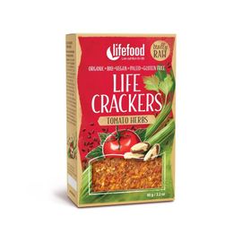 Lifefood Lifefood Life Crackers Tomaat Kruiden