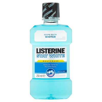 Listerine Mondwater Stay White 250ml