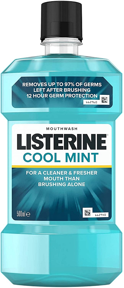 Listerine Mondwater Cool Mint 500ml Listerine Mondwater Cool Mint 500ml