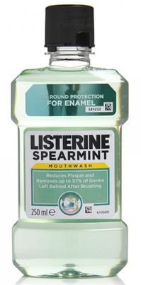 Listerine Mondwater Spearmint 250ml