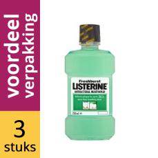 Listerine Mondwater Freshburst voordeelverpakking 3x500ml