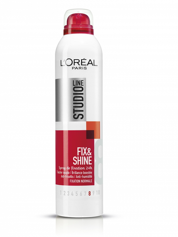 Loreal Studio Line Fix en Shine Super Strong Haarspray 250ml