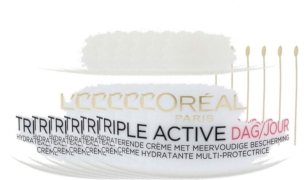 Loreal Paris Dermo Expertise Triple Active Dagcreme Droge Huid Voordeelverpakking 6x50ml