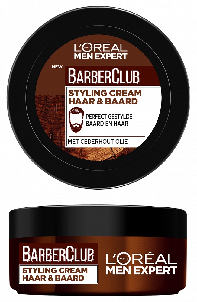 75ml Loreal Paris Men Expert BarberClub Beard Hair Styling Cream 75ml Loreal Paris Men Expert BarberClub Beard Hair Styling Cream