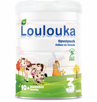 Loulouka Bio 3 Opvolgmelk 900gr