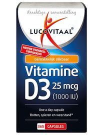 Lucovitaal Lucovitaal Vitamine D3 25mcg