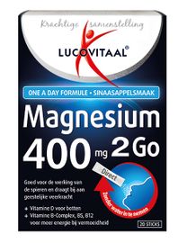 Lucovitaal Lucovitaal Magnesium 2go Sticks
