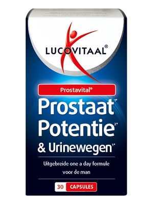 Lucovitaal Prostaat Potentie + Urinewegen 30caps