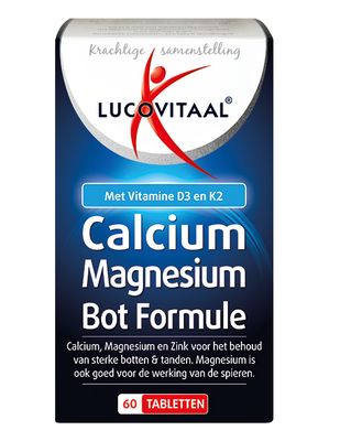 Lucovitaal calcium magnesium bot 60tabl