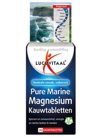Lucovitaal Lucovitaal Pure Marine Magnesium Kauwtablet