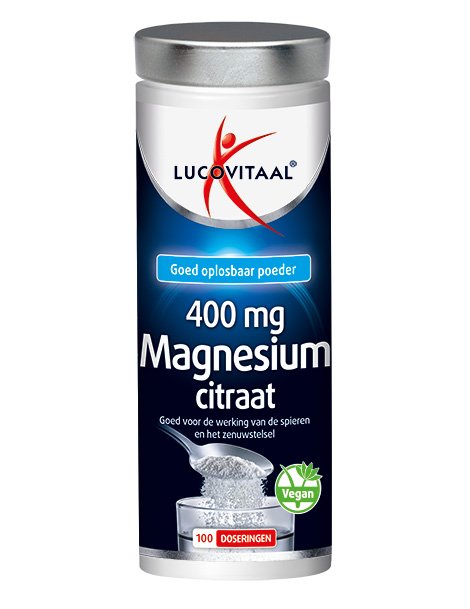 Lucovitaal Magnesium Citraat Poeder 400mg