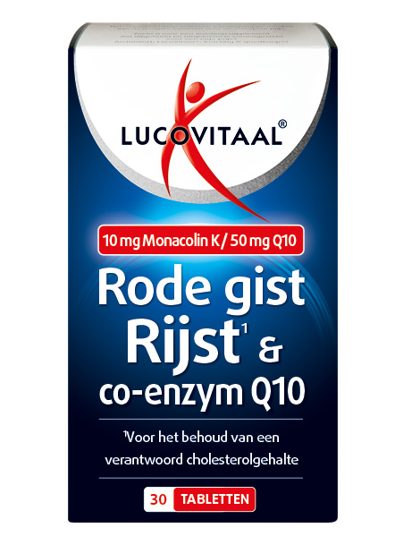 Lucovitaal Rode Gist Rijst En Co-enzym Q10