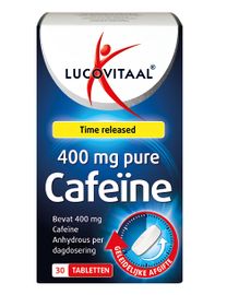 Lucovitaal Lucovitaal Pure Cafeine 400 Mg Tabletten