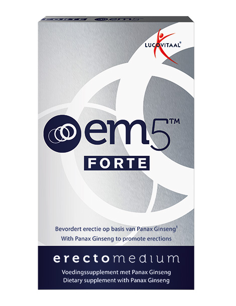 Lucovitaal Em5 Erectomedium Forte Capsules