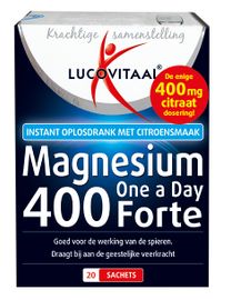 Lucovitaal Lucovitaal Magnesium 400 Forte Granulaat Sachets