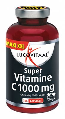 Lucovitaal Vitamine C 1000mg Vegan Capsules 365caps
