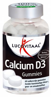Lucovitaal Calcium D3 Gummies 60stuks