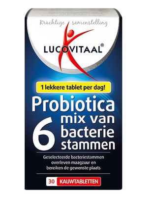 Lucovitaal Probiotica Kauwtabletten 30stuks