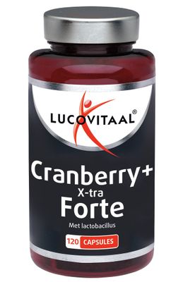 Lucovitaal Cranberry X-tra Forte Capsules 120caps