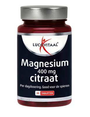 Lucovitaal Magnesium Citraat 400mg 30tabl